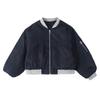 2026 Nueva Chaqueta Gruesa y Acolchada de Estilo Coreano Cálida con Cuello Alto para Niños y Niñas, Ropa de Abrigo Infantil