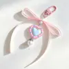 Estilo Princesa Chanel Pequeña Francesa Corriendo Lazo Rosa Dulce Cierre de Cinta Mochila Personalizada Colgante de Bolsa Regalo Pequeño