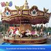 Parque Infantil Carrossel Luminoso Equipamento de Diversão Carrossel de Luxo Pai-Filho Grande Interativo ao Ar Livre