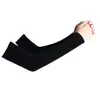 Mangas de Hielo para Protección Solar Verano Ciclismo al Aire Libre Hombres y Mujeres Mangas para Conducir Seda de Hielo Anti-UV Color Puro Protectores de Brazo Largos Personalización