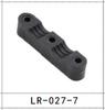Espaçamento entre Furos 14-15mm Plástico Placa de Crimpage Curva Nylon Fivela de Crimpage de Uma Palavra Protege Plástico Linha de Fixação de Fio Cartão