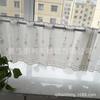 Cortina de Café de Tela de Bambú para Regalo Cortina Media Cortina de Ventana Pantalla de Ventana de Piso a Techo Fabricante Venta al por Mayor Dropshipping