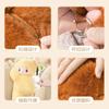 Peluche de Mono de Dibujos Animados Colgante para Coche Caja de Pañuelos Muñeca Bolsa de Pañuelos para Coche Caja de Papel de Doble Uso para el Hogar y el Coche