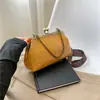 Bolso de Concha de Moda para Mujer 2025 Nueva Versión Coreana Bolso de Mano Versátil con Cadena Bolso Cruzado de Hombro Simple de Moda