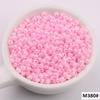 Super tamaño 3mm uniforme crema nacarada cuentas de arroz de vidrio hechas a mano DIY pulsera borla manualidades material de cuentas sueltas