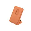 Soporte Magnético para Tarjetas Magsafe Soporte Es Adecuado para Teléfono Móvil Apple 16Pro Plegable Soporte de Cuero Soporte Magnético para Tarjetas Holder