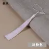 Atacado 13cm Seda de Gelo Fechado Borla Estilo Chinês Pingente de Leque Marcador de Página Acessórios de Pendurar em Roupas Espinho Decorativo Joias Borla Decorativa