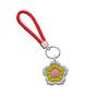 Llavero de cuerda trenzada creativo de la serie Amazon Flower, accesorios para el coche, llavero trenzado de moda