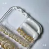 Xixi Suprimentos Bicos de Confeitar de Aço Inoxidável Material de Cola para Creme Bicos de Flor de Biscoito Borda Dudu Material DIY Corrente de Ferro