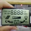 Fabricantes venden pantalla LCD de código de segmento de controlador solar ángulo de visión completo alto contraste pantalla LCD de código de segmento