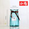 En Stock Jarrón de Vidrio Origami Grande Colorido Hidropónico Lirio y Bambú de la Suerte Recipiente para Flores Escritorio Creativo Jarrón Origami