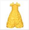 Vestido Linterna de Bella de Halloween Vestido de la Princesa Bella La Bella y la Bestia Vestido Linterna para Niños Una Pieza