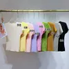 Blusas de Manga Corta Miyake para Mujer, Estilo Veraniego de Alta Gama, Cuello Redondo, Color Sólido, Elásticas, Ajustadas, Adelgazantes, Elegantes, Rejuvenecedoras, Camisetas Versátiles