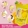 Almofadas de Limpeza de Cúrcuma Estilo Tk Europeu e Americano Transfronteiriças para Cuidados Faciais, Limpeza Profunda, Esfoliação, Clareamento e Rejuvenescimento da Pele com Pads de Algodão com Ácido Kojico