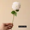 Flores Artificiais Dente-de-leão Haste Única Bola Crisântemo Buquê de Seda Decorações de Casamento Parede de Flores Amazon Mais Vendidos Flores Artificiais Atacado