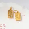 Pingente Antigo Banhado a Ouro para Gotejamento de Óleo com Diamantes Microincrustados, Ábaco, Estrelas, Lua e Coração Charms DIY