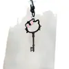 Chaveiro Pingente Liga Cartoon Gato KT Cor Macaron Design Criativo Vazado Gato Fofo Pingente para Bolsa Mi
