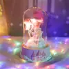 Adornos de Escritorio, Lámpara Pequeña de Mesa para Dormitorio, Lámpara de Flor Pequeña Meow, Figura de Juguete de Moda, Lámpara de Noche para Dormir, Regalo de Graduación al por Mayor