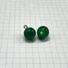 Contas da maré nacional botões de imitação de jade de vidro novo cheongsam chinês contas redondas 10mm em estoque multicolorido pode ser selecionado