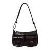 Bolso Versátil Casual de Nicho Estilo Motociclista para Mujer 2026 Modelo Nuevo de Primavera Bolso de Hombro Cruzado Multibolsillos de Alta Gama