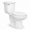 Inodoro dividido tipo sifón para el hogar, asiento de inodoro de cerámica, ahorrador de agua y silencioso, adecuado para proyectos de ingeniería y baños de hotel