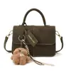 Bolso Pequeño Cuadrado Casual Estilo Coreano para Mujer 2025 Invierno Nuevo Estilo Versátil Costura Moda Bolso de Hombro Único Cruzado