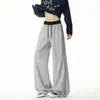 Calça Esportiva Patchwork Color Block Americana Masculina Outono Tendência Marca Solta Reta Casual Calças Masculinas Afuniladas Scythe Pants
