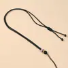 Cordón Sencillo para Collar Adecuado para Usar Joyería Dorada, Cordón para Colgante DIY, Correa de Cuello Trenzada Semi-Terminada, Ajustable