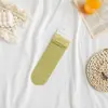 Calcetines para Mujer Estilo Japonés Color Sólido Longitud Media Algodón Cuatro Estaciones Ins de Moda Calcetines para Apilar Corea del Sur Delgados Combinan con Todo Calcetín Calcetines de Longitud Media para Mujer