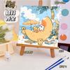 Comida Curativa DIY Pintura a Óleo Digital Coloração Pintura Feita à Mão Bolo de Frutas Pintura a Óleo Decoração de Barraca de Mercado Noturno Pintura