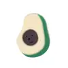 E-Commerce Amazon Fofo Fruta Patch de PVC Desenho Animado Abacate Broche Material Capa de Celular Acessórios para Joias DIY
