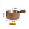 Taza de Salsa de Acero Inoxidable 304 con Asa, Mini Plato de Salsa para Dipear Estilo Occidental, Plato para Salsa de Bistec, Venta de Liquidación