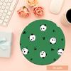 Alfombrilla de Ratón Redonda de Anime de Dibujos Animados con Imágenes para Niñas Oficina Juegos Laptop Almohadilla Pequeña Material de Goma