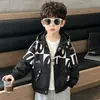 4947 Chaqueta de Primavera para Niños 2026 Primavera/Otoño Nuevo Estilo Ropa Delgada para Niños Bebé Niños Primavera Cuadros Moderno