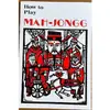 Amazon Accesorios de Mahjong Americano Guía de Direcciones en Inglés Fichas Dados Manual de Instrucciones de Mahjong Americano Tarjeta de Puntuación