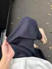 Pantalones de pierna ancha de cintura alta holgados para mujeres ligeramente rellenitas, pantalones de verano adelgazantes que cubren las caderas, versátiles para el trabajo y el uso casual