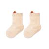 Calcetines de bebé verano malla transpirable calcetines infantiles media pantorrilla sin costuras algodón peinado orejas levantadas calcetines para niños Clase A