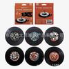 Posavasos de vinilo retro para CD, tapete de plástico para barra de cerveza, tapete para taza de café, productos transfronterizos, venta directa de fábrica
