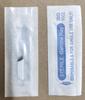 Pieza de Aguja de Bordado Curva de Doble Fila Bordado de Cejas Cuero Blanco Doble Fila 15 Puntas Aguja para Cejas Niebla Aguja de Niebla Hecha a Mano Aguja para Cejas de Niebla de Partículas