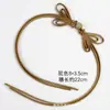 Nuevos Botones de Cheongsam Estilo Chino de Su, Tela Tejida a Mano, Cuentas de Jade Doble Corazón Loto, Botones Decorativos de Disco con Cola Larga, Venta al por Mayor desde el Fabricante