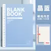 Caderno B5 com bolinhas, encadernado com cola, caderno de folhas soltas de alta estética, caderno A5 grosso pautado, atacado