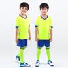 Conjunto de ropa de fútbol para niños, ropa infantil, ropa de entrenamiento con estampado, compra en grupo, competición, ropa de fútbol con tablero luminoso para niños, para estudiantes de primaria y secundaria.