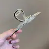 Accesorios para el Cabello de Trigo Pinza Pinza Elegante para el Cabello Parte Posterior de la Cabeza Sentido de Alta Gama Pinza de Tiburón Grande Pinza para el Cabello para Mujer 2024 Nuevo Peinado