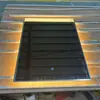 Espejo Cuadrado de Aleación de Aluminio Estilo Hotel para Baño con Marco, Espejo Inteligente, Espejo de Baño con Luces LED