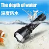 Lanterna C8 T6 LED Q5 para exterior, casa, longo alcance, recarregável, farol de bicicleta, lanterna C8