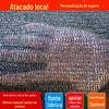 Fábrica em estoque de estufa guarda-sol líquido vegetal e flor muda 6 pinos plana de seda guarda-sol net canteiro de obras cobrir solo guarda-sol net