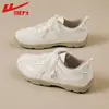 Zapatillas casuales ligeras de cuero para mujer WXY(S)-6318N