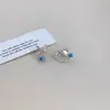 Brincos Únicos de Concha Estrela do Mar com Pino de Prata Falsa, Brincos Versáteis de Moda Minimalistas e Sofisticados