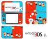 Adecuado para 3Dsxl 3Dsll Calcomanías y Pegatinas de Piel Nuevas Nueva Gran Tres Vieja Gran Tres Nueva Pequeña Tres