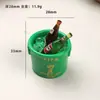Accesorios de Resina DIY de Dibujos Animados 2026 Copa del Mundo Cubo de Cerveza Helada Adorno 3D Pasador Llavero Accesorio Colgante